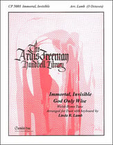 Immortal Invisible God Only Wise Handbell sheet music cover